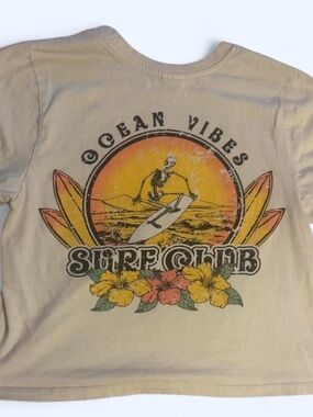 Vibe Cream/Off-White Tee